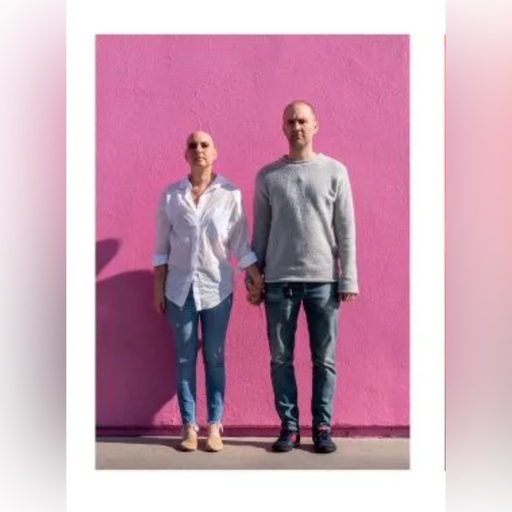 Archival Print, The Ashers Diagnosis 3, Standing Together While Fighting Cancer
